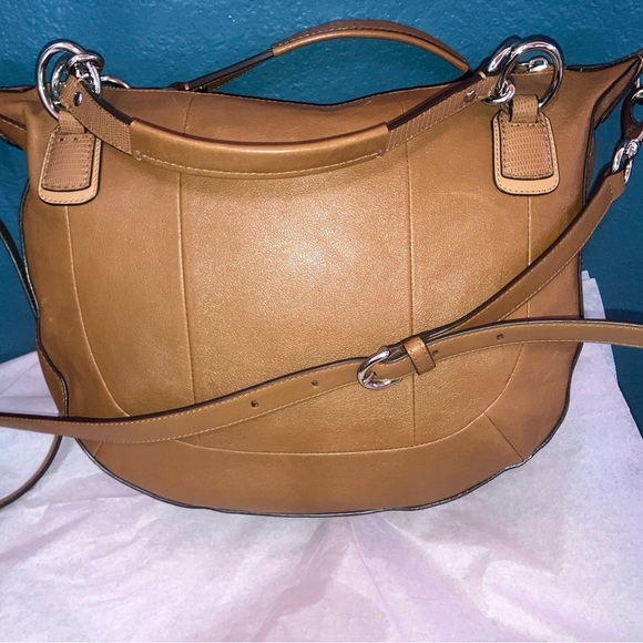 COACH Large Kristin Saddle Leather Satchel/Crossbody in MINT Condition! - Picture 3 of 11